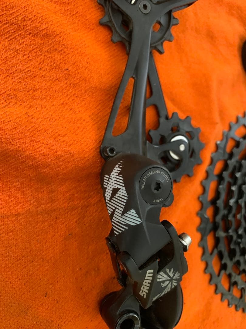 SRAM NX12速　カセット・ディレイラーセット