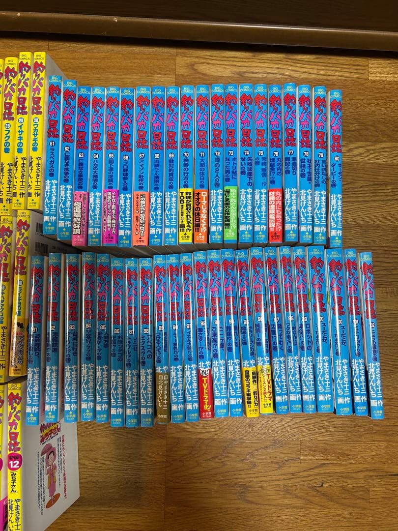 釣りバカ日誌　コミックセット1巻〜102巻52.53無し番外編16巻　計116巻