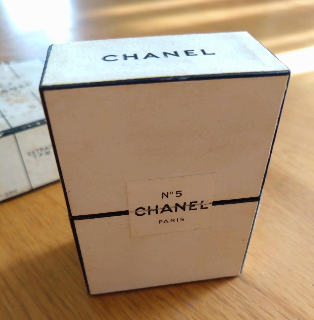 【1950年代】シャネルNo.5 パルファム ヴィンテージ「法國製マーク」あり
