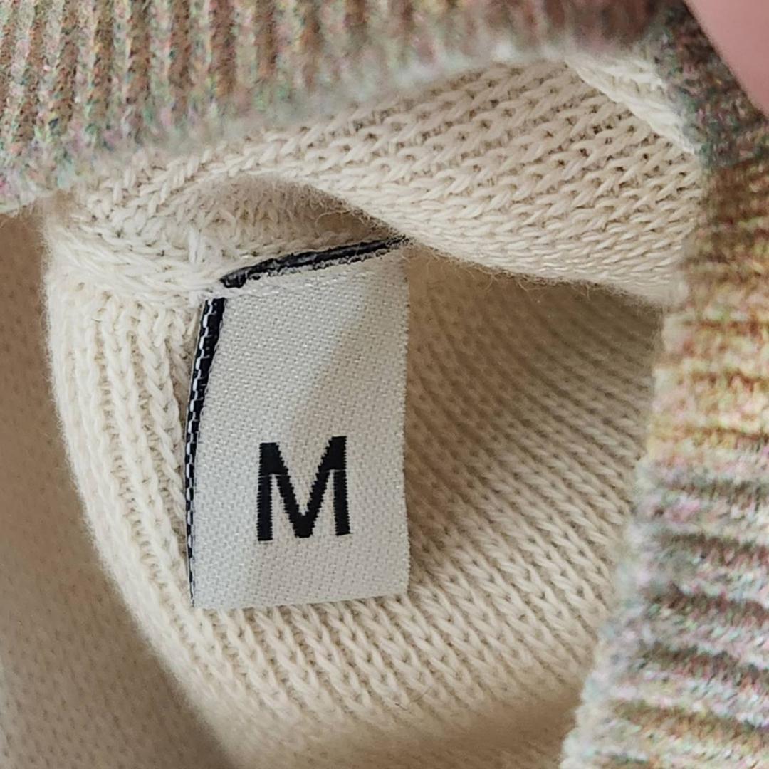 エトロ ニットトップス メンズM トロピカル カモフラ コットン 極美品