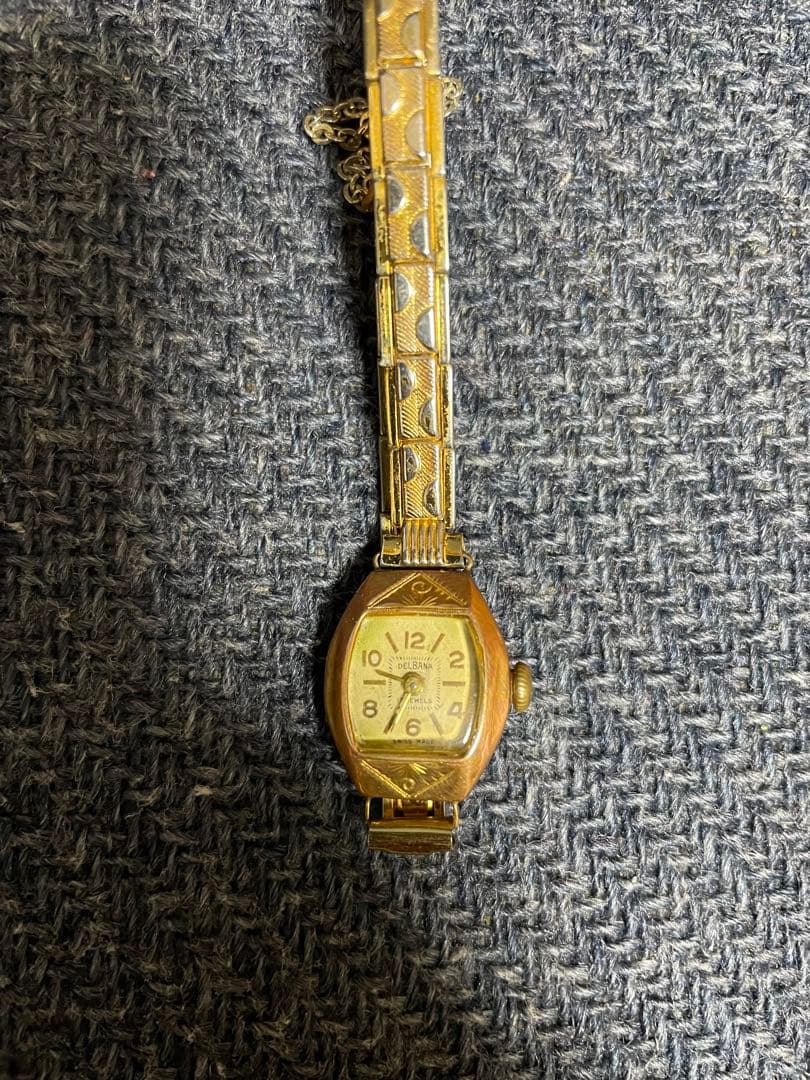 桜*様 ゴールド アナログ腕時計 K0.750