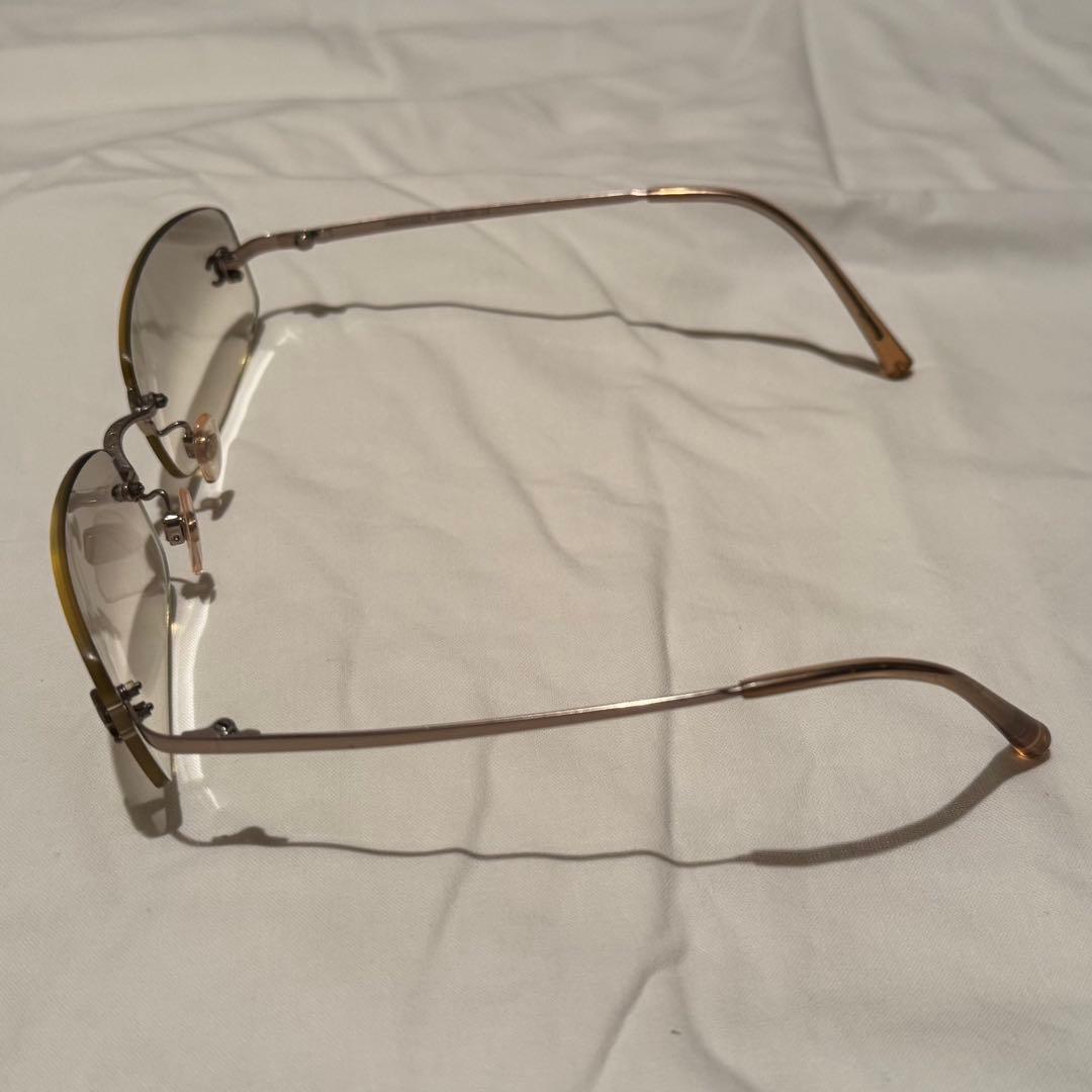 M*様 CHANEL Clear Lens Rimless Sunglasses
