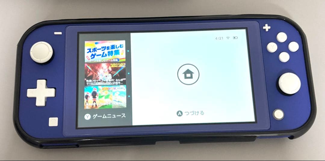 超美品Switch Lite ブルー