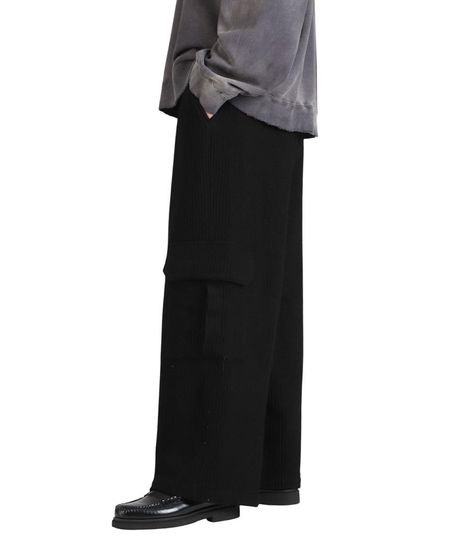 パンツ ANCELLM WOOL CORDUROY CARGO SLACKS 2