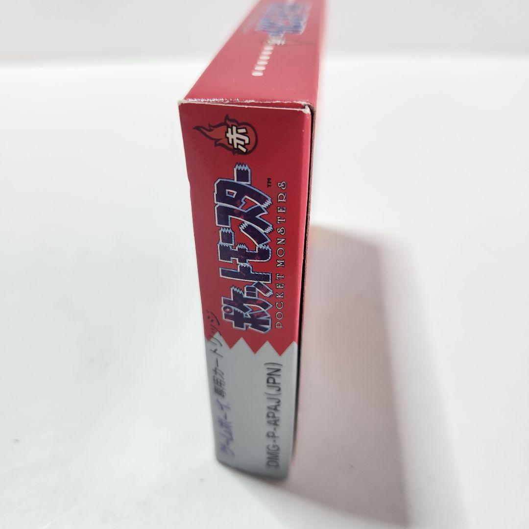 【動作確認済】ゲームボーイ ポケットモンスター レッド 赤 初期ロット 初代