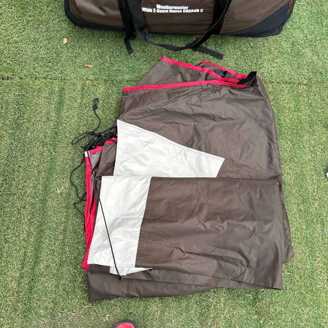 【美品】ウェザーマスター ワイド2ルームハウス コクーンⅡ コールマン