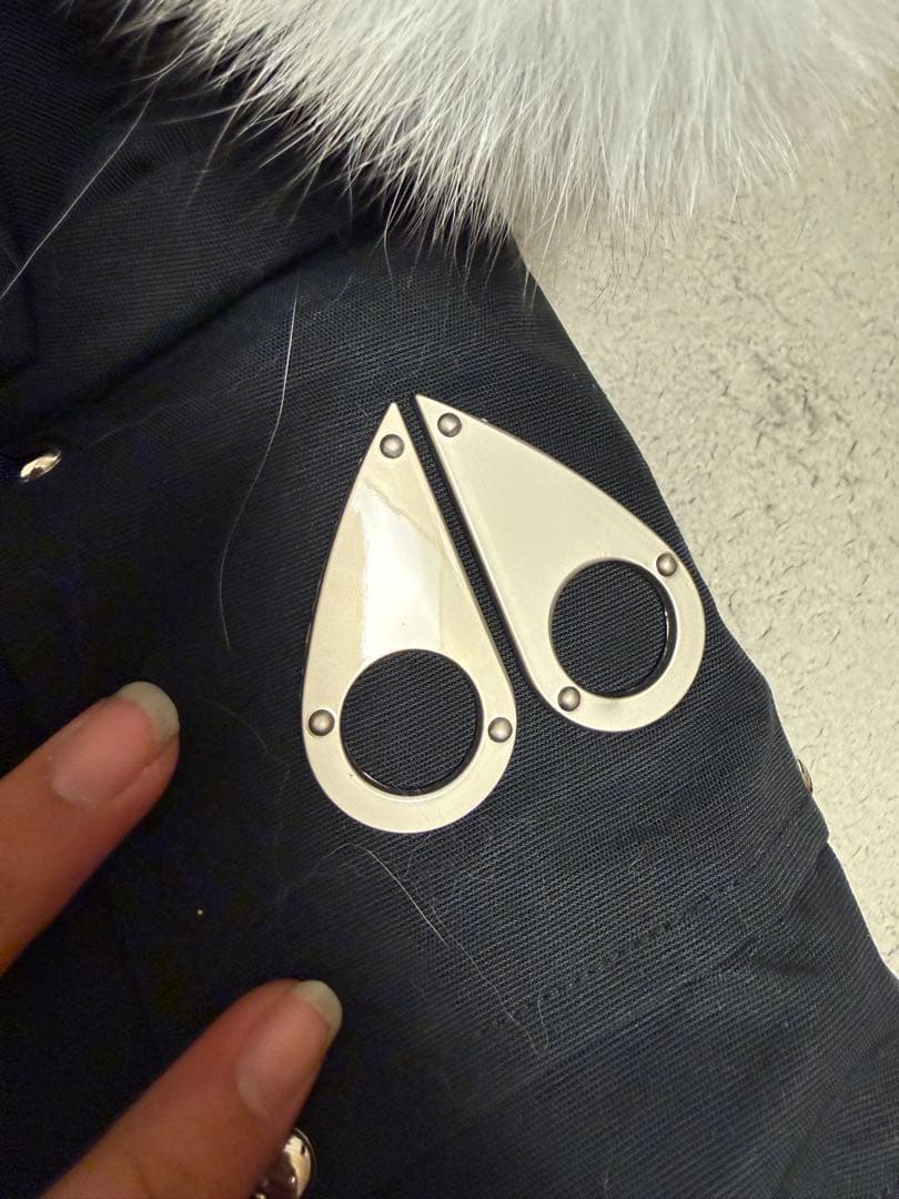 Moose Knuckles ホワイト ダウンジャケット