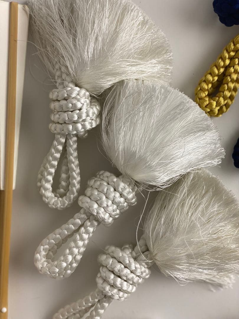 【在庫一掃セール】男性着物　紋付袴用　小物セット　長襦袢　羽織紐　扇子　角帯