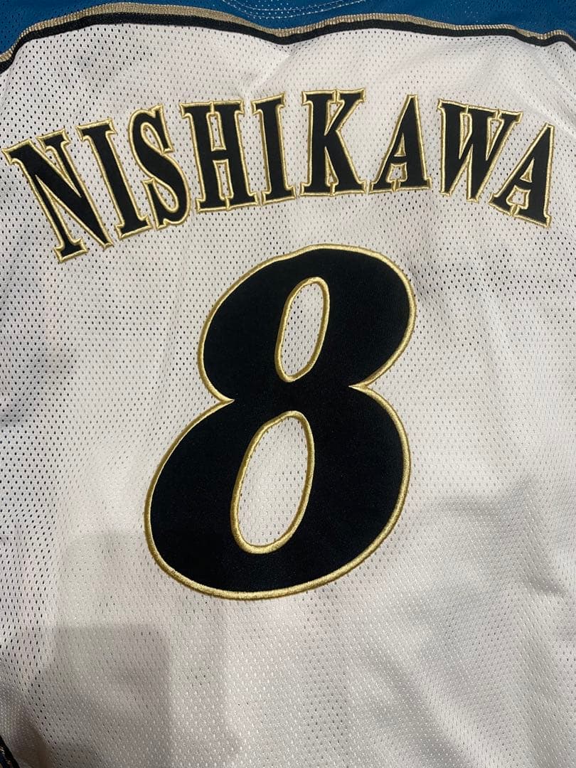 北海道日本ハムファイターズ西川遥輝ユニフォーム　NO8