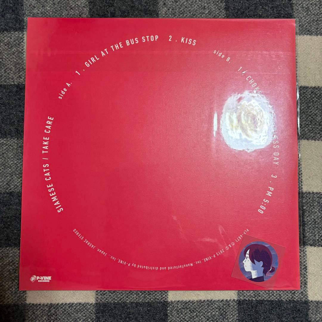 シャムキャッツ TAKE CARE レコード　アナログ