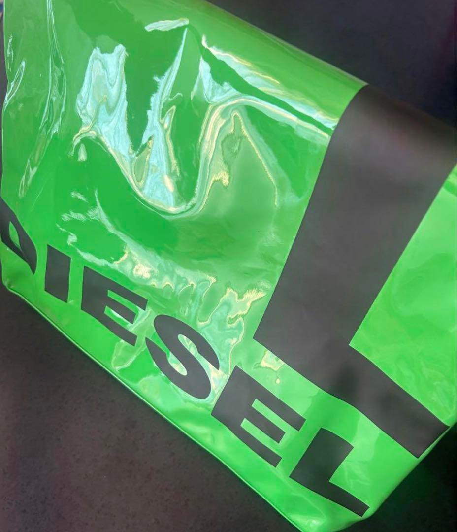 DIESEL 蛍光グリーン メンズキッズ、スポーツバック、ハンドバックショルダー