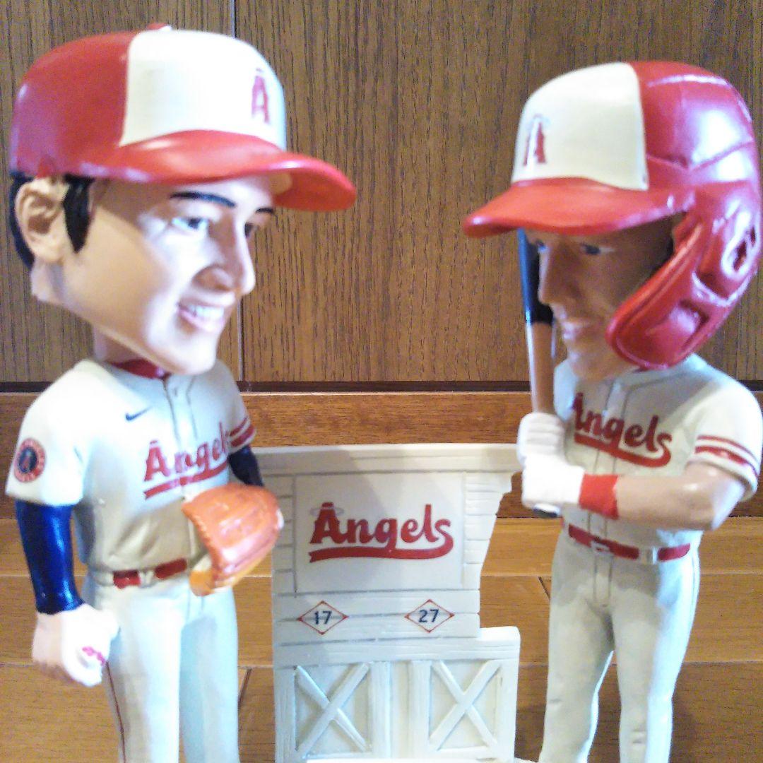 B*ー様 大谷翔平/マイク・トラウト ダブルボブルヘッド球場配布非売品