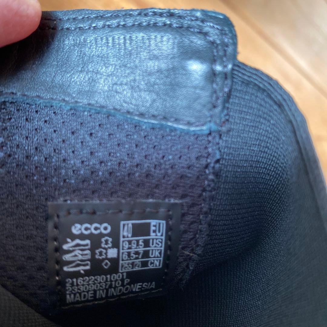 eccoヌーベルチェルシーブーツ　ブラック 新品40（25)サイドゴアブーツ