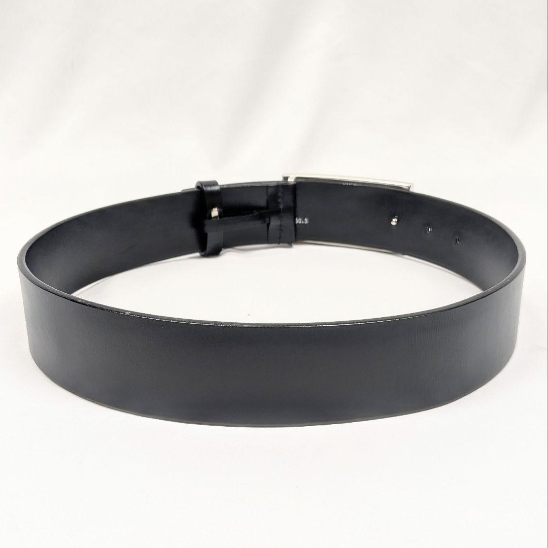 GUCCI グッチ レザー Gロゴ シルバーベルト レディース ブラック