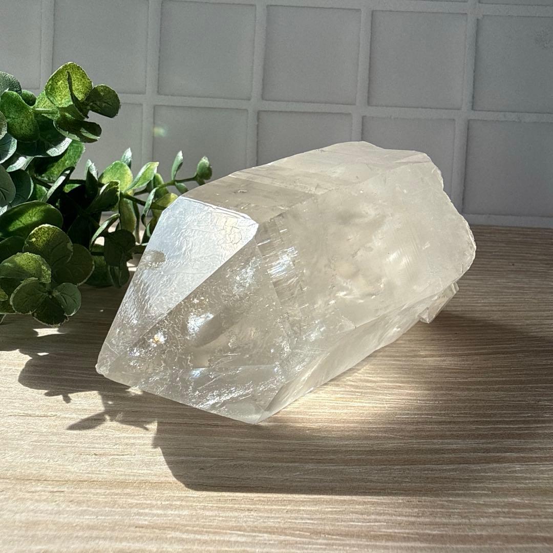 ラッキーブラジル産♪水晶ポイント416g