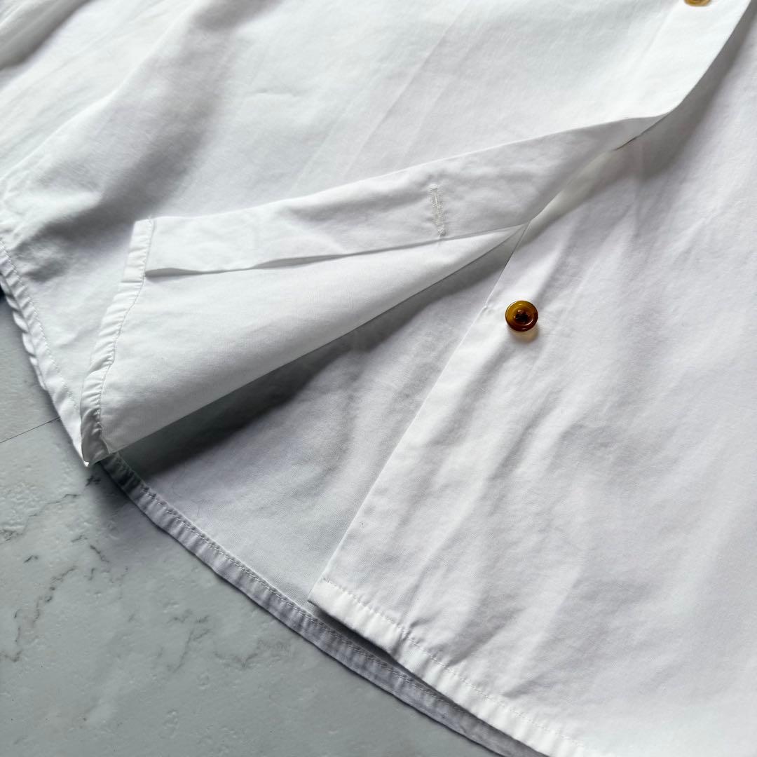 ヴィヴィアンウエストウッドレッドレーベル オーブ シャツ 1 ホワイト レッド