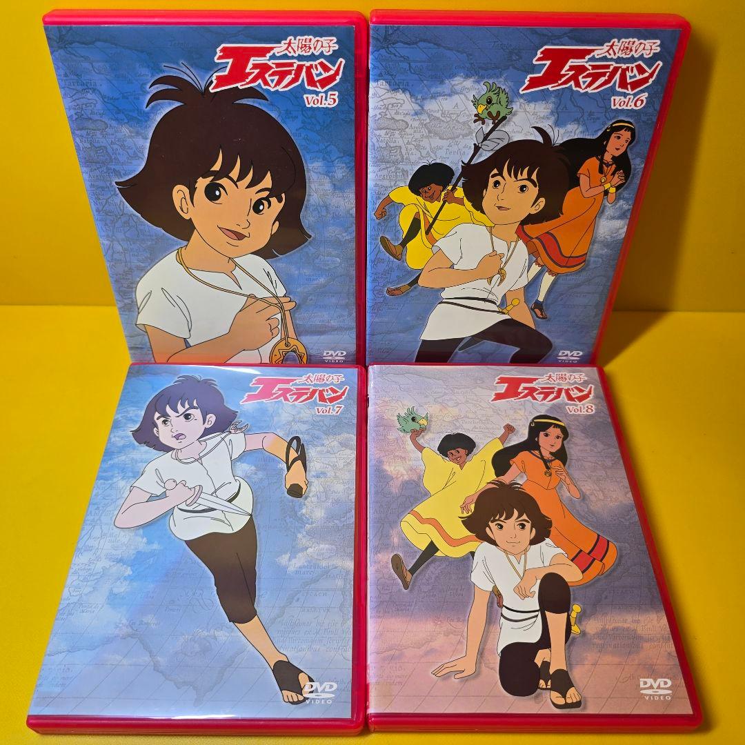 ※新品ケース交換済み　太陽の子エステバン DVD 全8巻 全巻セット