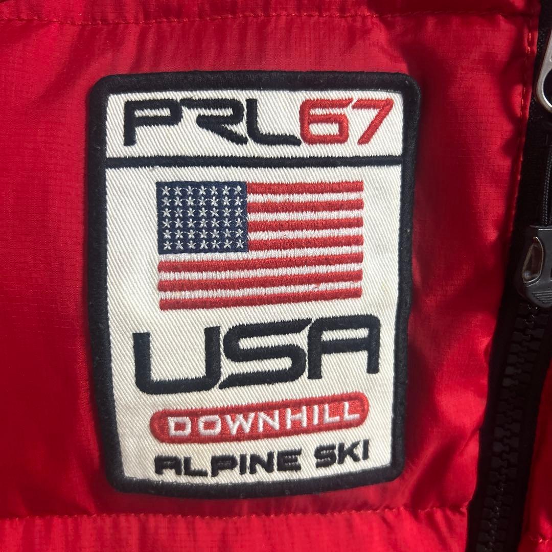Polo by Ralph Lauren 赤 ダウンベスト XS