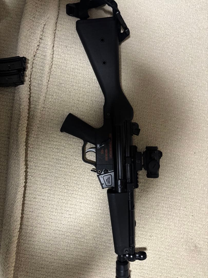 東京マルイ次世代電動ガンMP5 A5マガジン2本付きストック換装期間限定値引中