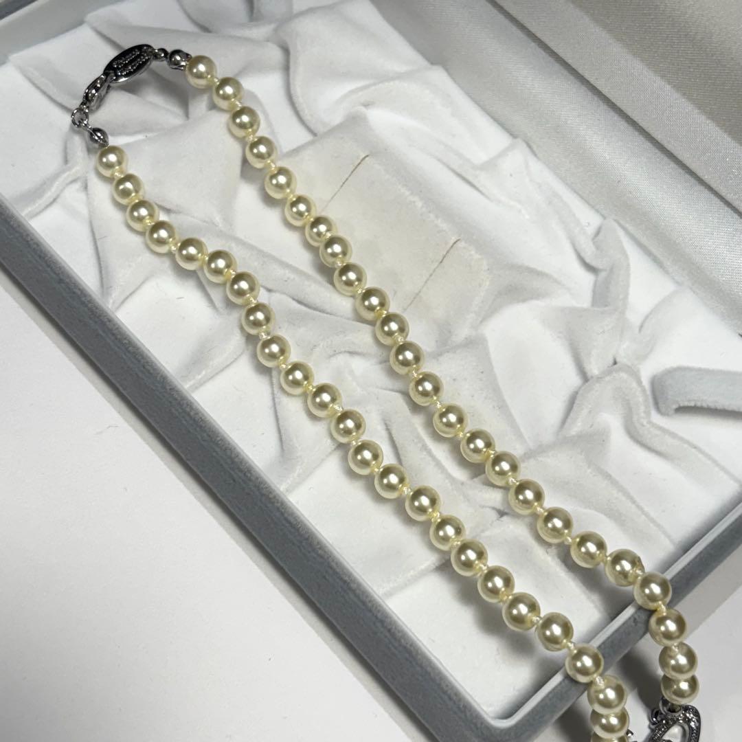 未使用級　正規品　ヴィヴィアンウエストウッド　パール　ネックレス　オーブ