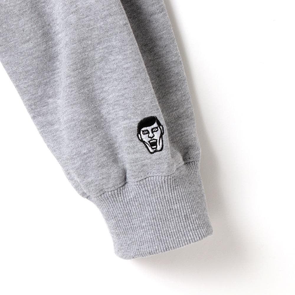 パンクドランカーズ キン肉マン グレートあいつ BIG トレーナー グレーM