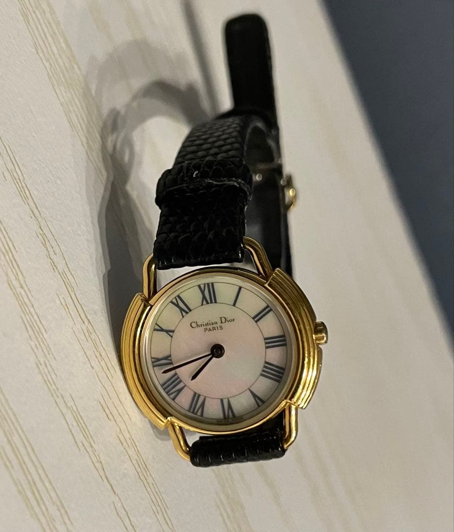 【美品】Dior デポーズ デポーゼ 58.121.2【電池交換必要】