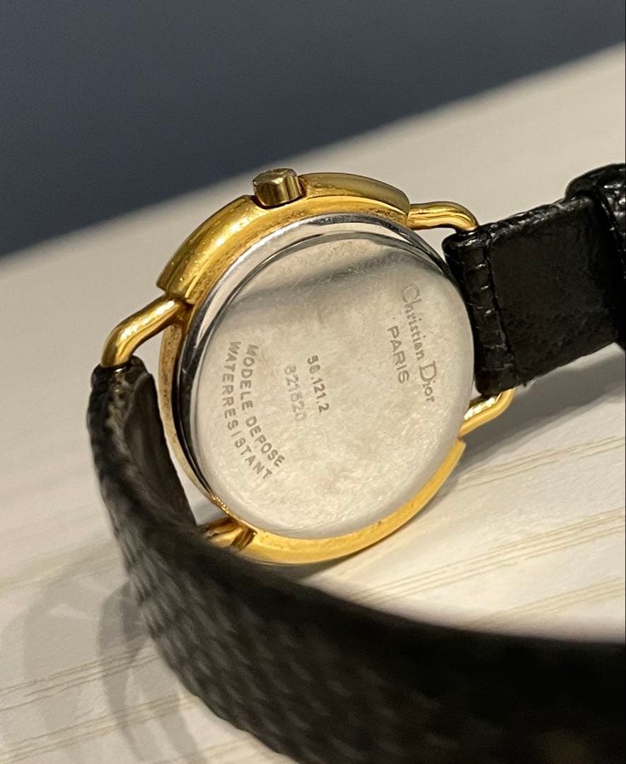 【美品】Dior デポーズ デポーゼ 58.121.2【電池交換必要】