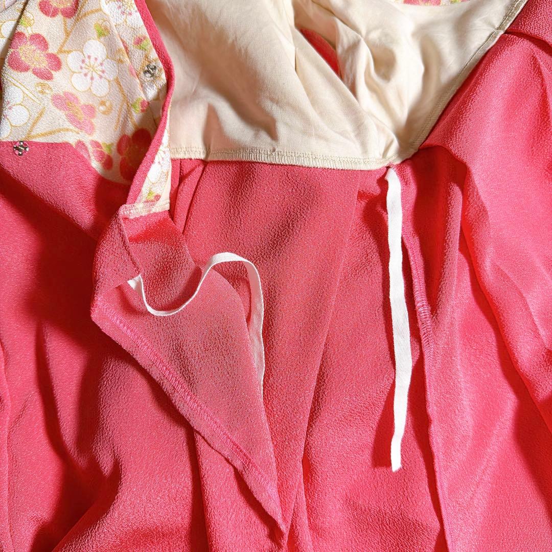 赤ちゃんの城　袴風　セレモニードレス　ピンク　女の子　50 70 お食い初め