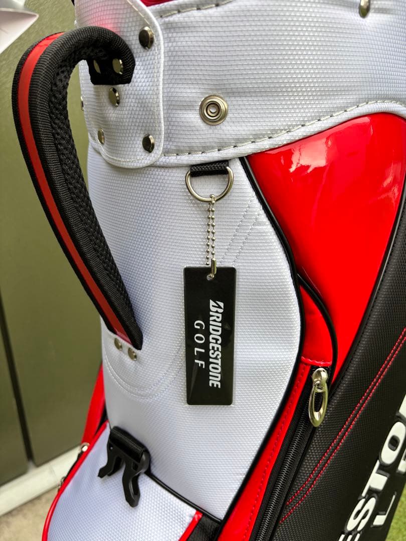 新品未使用　BRIDGESTONE GOLF キャディバッグ CB021Y WK