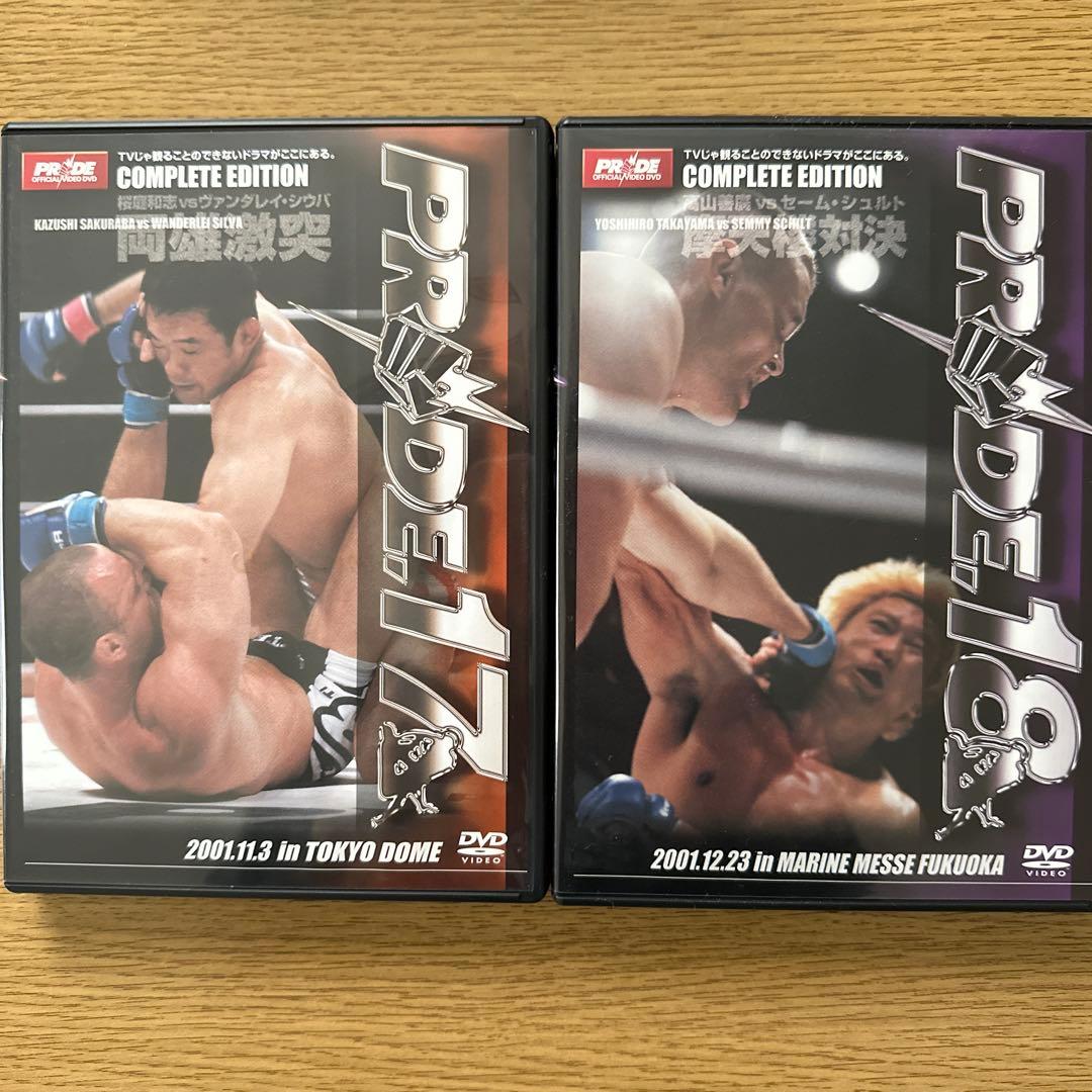 PRIDE.13～18 DVD 6枚セット 格闘技