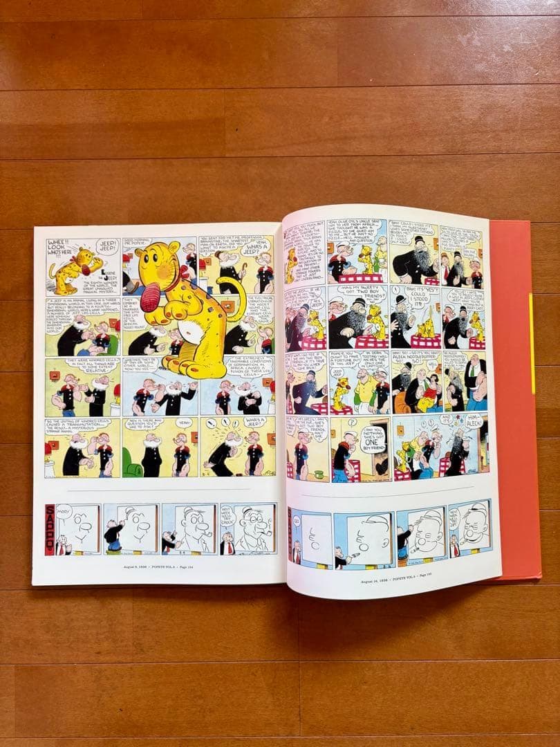 E.C. Segar's POPEYE \"What's a Jeep?\" ポパイ