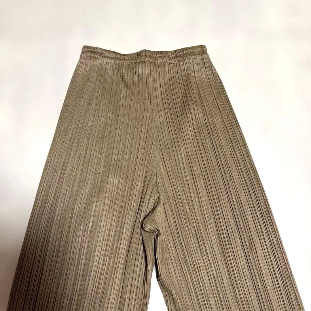プリーツプリーズ　パンツ