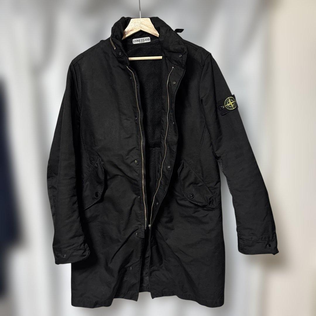 ストーンアイランド ブラック コート　M