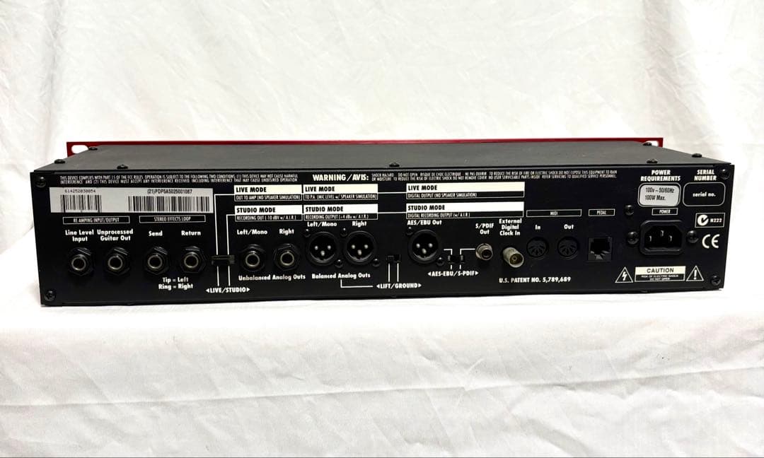 LINE6 マルチエフェクター POD PRO ラックタイプ