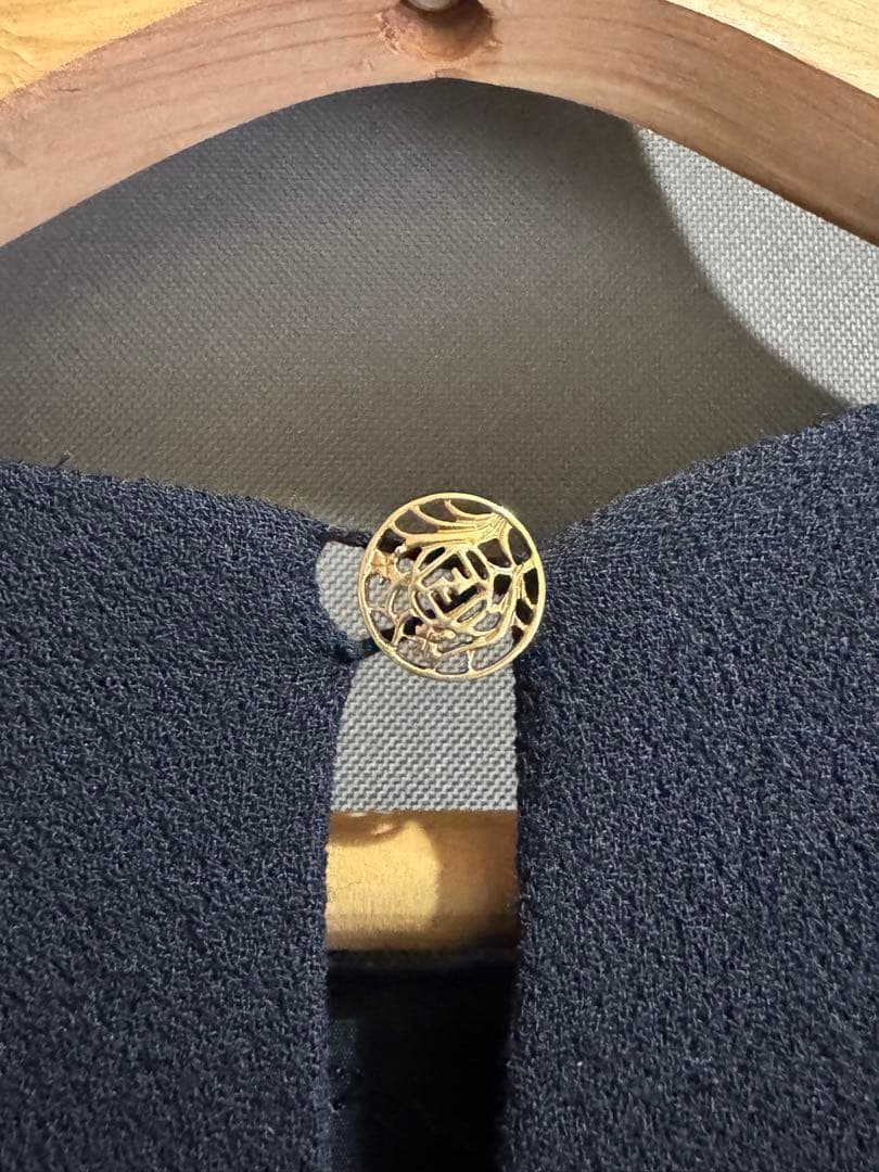 【未着用】FENDI フェンディ ブラック ニットワンピース 半袖