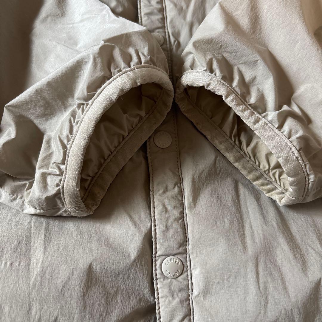 週末限定価格　DANTON インサレーションフードジャケット　42 トープ　旧型