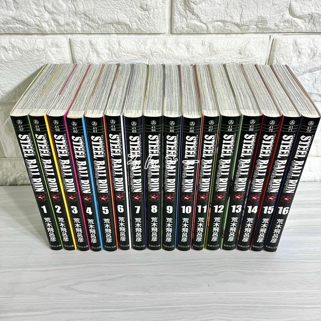 ジョジョの奇妙な冒険Part7 スティールボールラン 文庫版ケース入り全巻セット