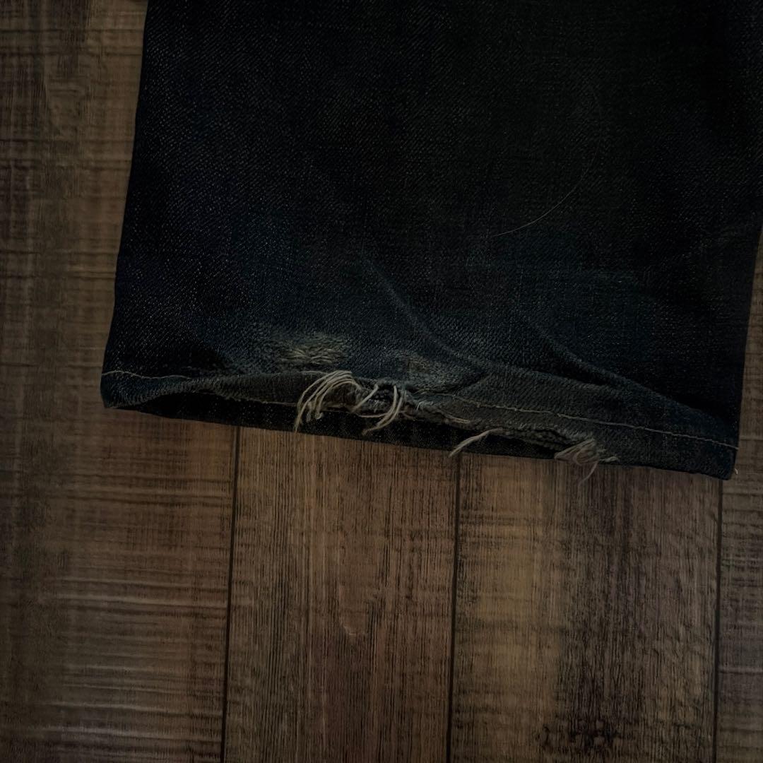 い*。様 桃太郎ジーンズ 濃紺W34