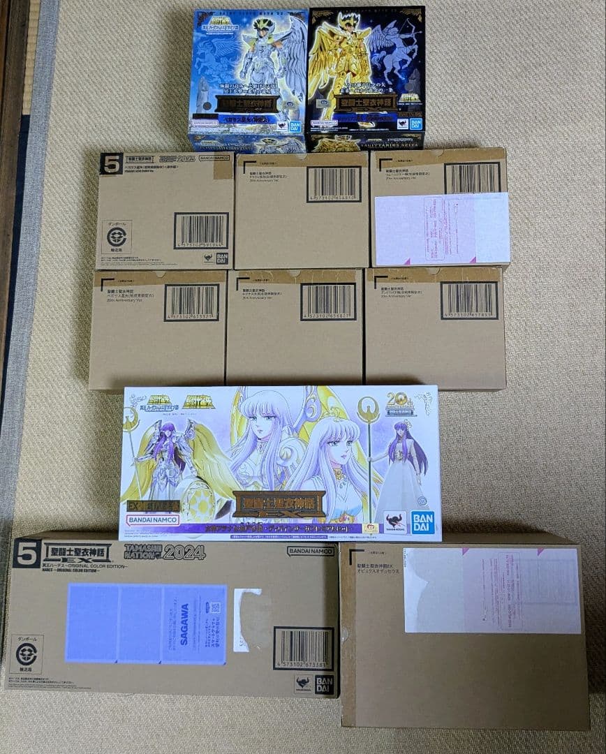 聖闘士星矢 聖闘士聖衣神話 聖闘士聖衣神話EX フィギュア11個セット