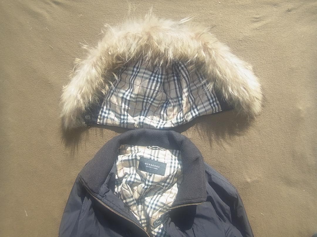 みぃ♡【Mサイズ】バーバリーブラックレーベル　モッズコート　メンズ