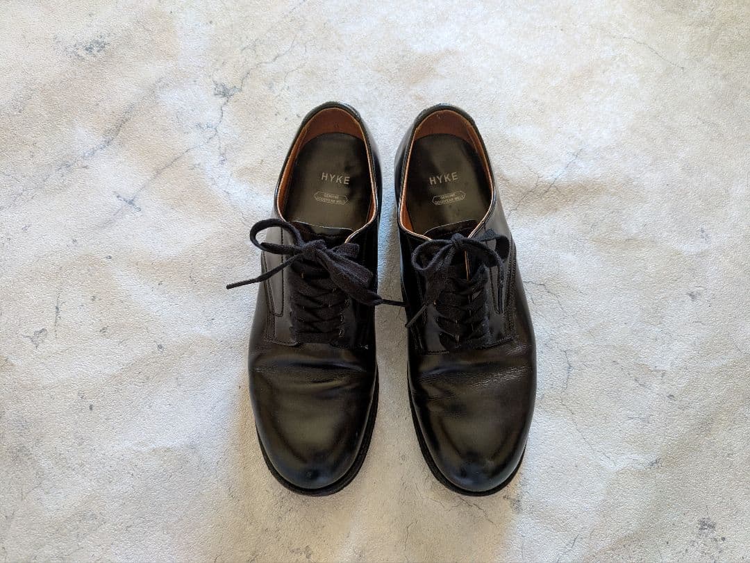 靴 HYKE LEATHER SHOES