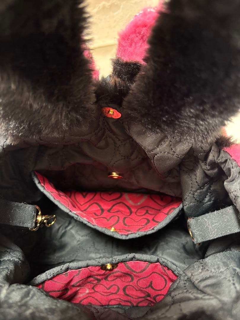 あ*き様 コヤンイサムチョン　ハンドメイド　ファーバッグ　ジョーズくん　ヒョウ柄