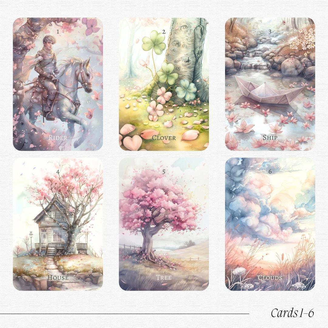 再入荷なし【正規品ルノルマンカード】甘くて優しいアートワーク✨ドゥルセカラー