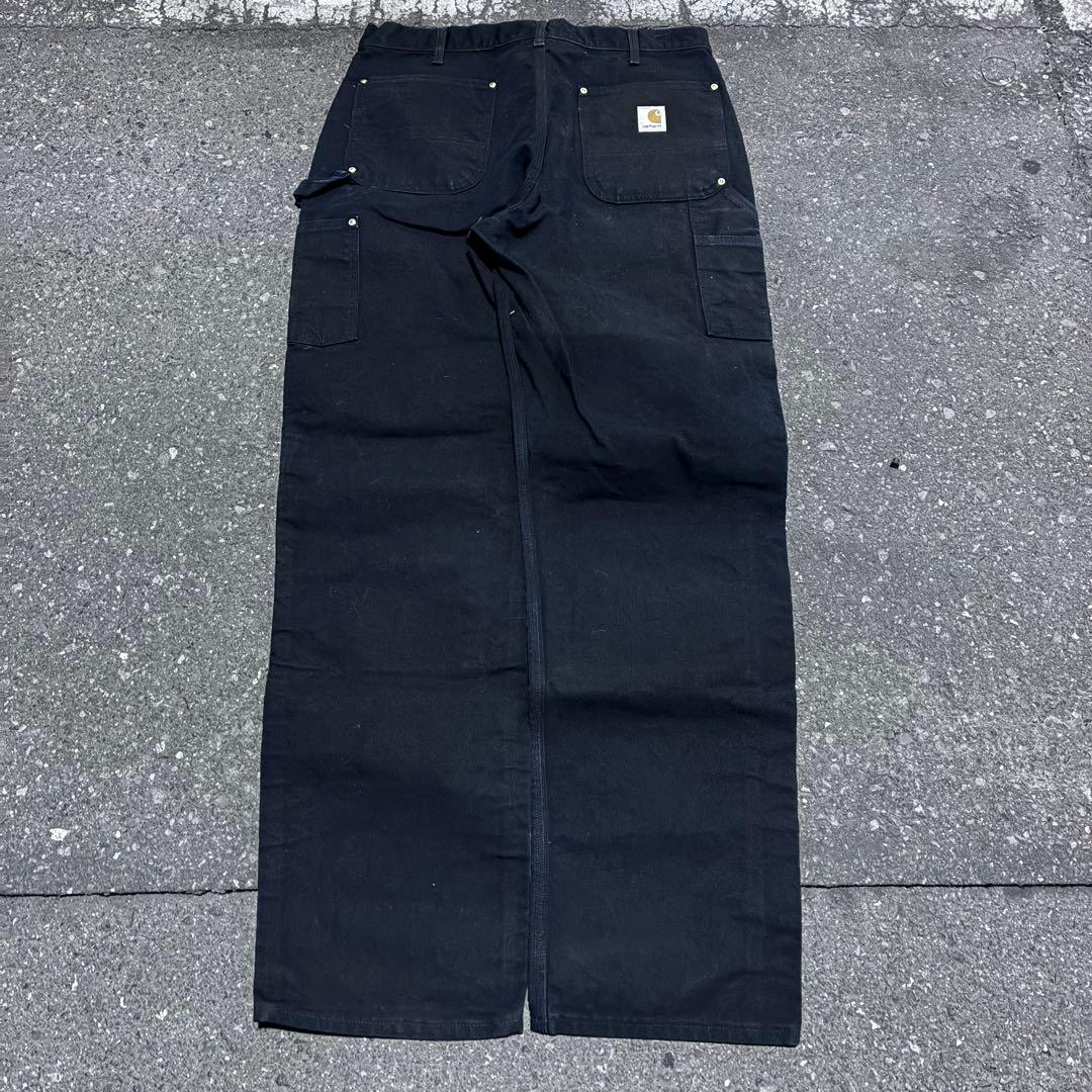 Carhartt ブラック ダブルニー ペインターパンツ USA製