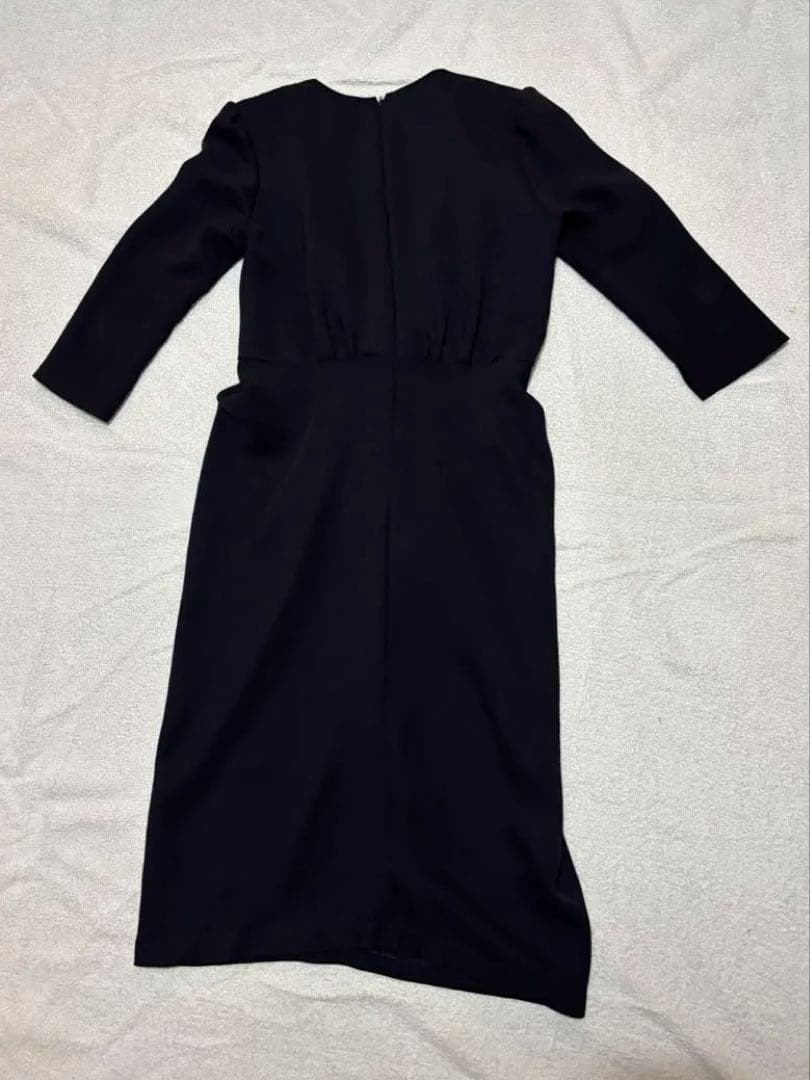 美品 11号✨ケイミー ヴィーナスワンピース ストレッチ ジャージー 洗える 紺