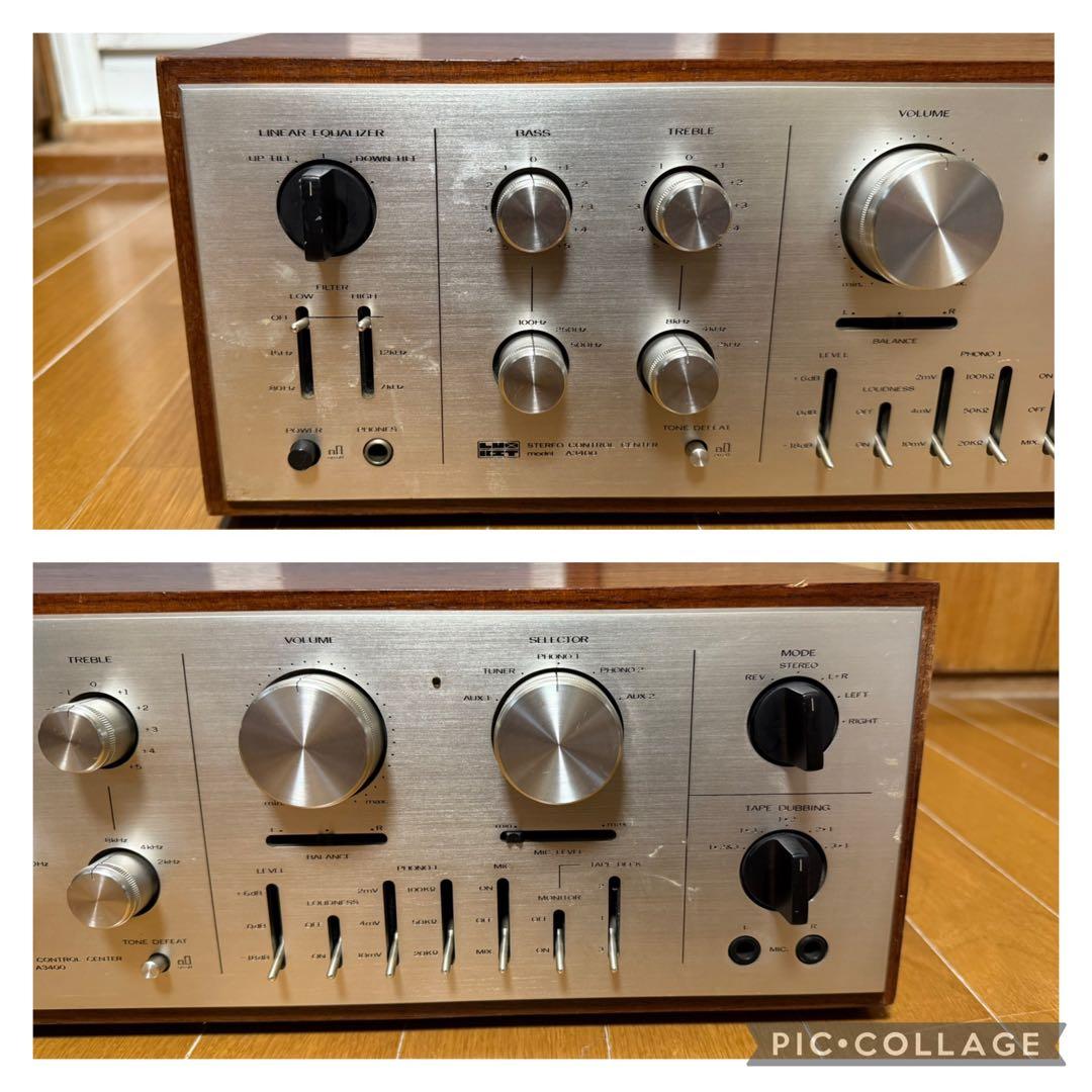 luxkit a3400 luxman アンプ オーディオ機器 ラックスキット