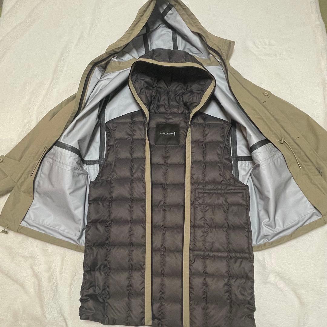 極美　マッキントッシュロンドン 3シーズン　ライナー　ジャケット　パーカー　撥水