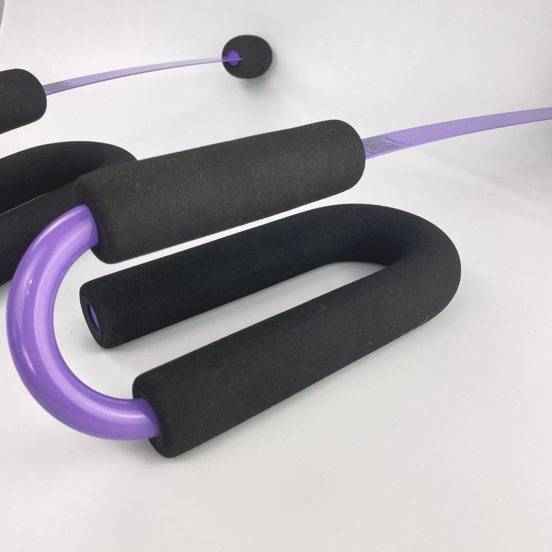 新品 ロープのいらないバトルロープ 全身トレーニング Z-Rope　パープル