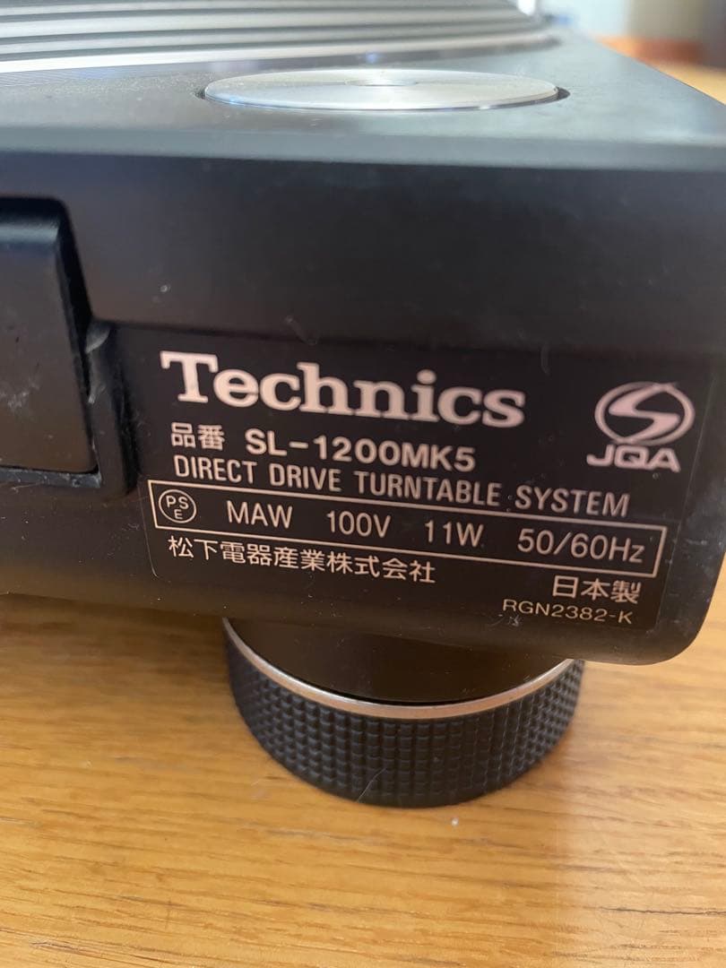 Technics SL-1200MK5,pioneerDJM500 3台セット