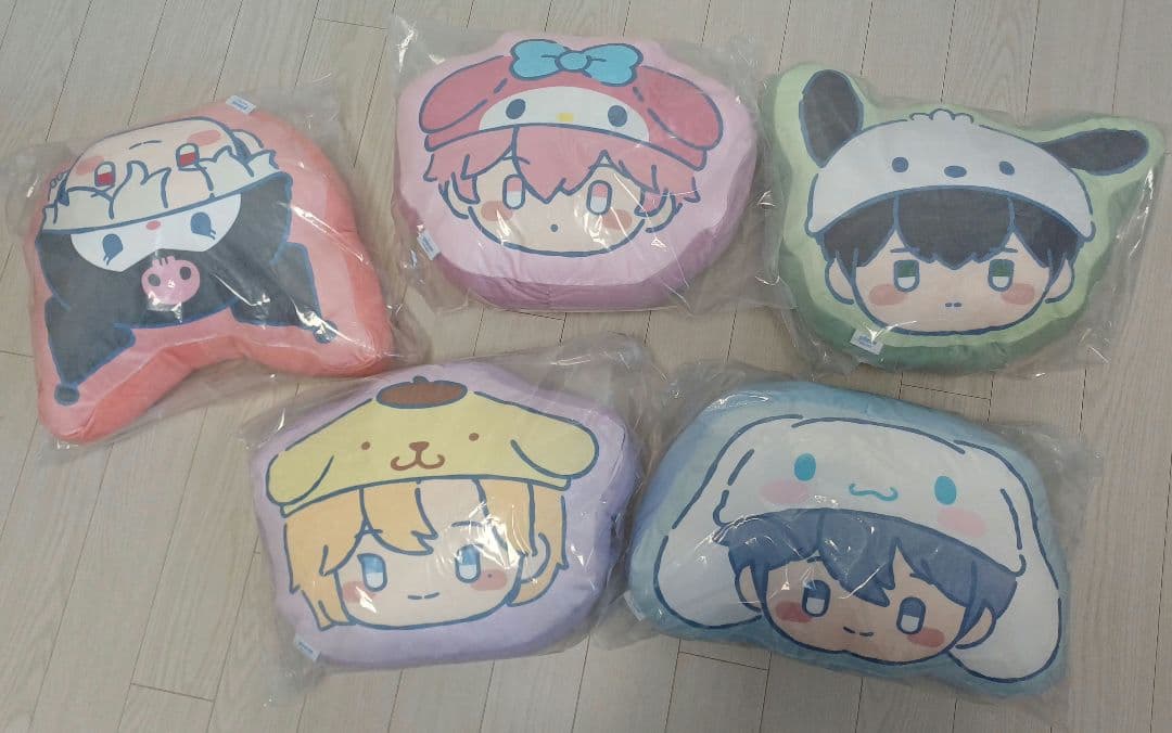 【韓国限定】PLAVE サンリオ BBUU! md クッション 5点　コンプ